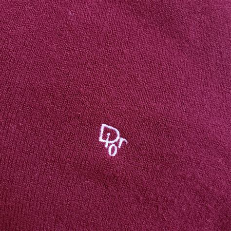 dior logo vest|christian Dior men's sweaters.